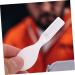Buifulsic 20-Pack Mini Toothbrushes Soft Nylon Short Handle Safe for Travel & Prisons Clear White Design - Buy Online on GoSupps.com