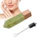 Verdant Touch Jade Facial Massage Roller - Multifunctional Skin Tightening & Lifting Device | Green Beauty Tool - Buy Online on GoSupps.com