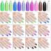 24 Colors Acrylic Powder Nail Art Set - DIY 3D Manicure, UV Gel Compatible - Buy Online on GoSupps.com