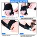 OKAT Big Toe Straightener - Bunion Corrector & Discomfort Relief for Men & Women - 2Pcs Set - Black - Buy Online on GoSupps.com