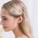 Messen Bride Wedding Hair Pins - Luxury Crystal Rhinestone Barrettes (2 Pieces) Silver - Buy Online on GoSupps.com