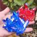2pcs Crystal Cluster Natural Aura Angel Quartz Cluster Blue and red Gem Specimen s ERBDRGAZ - Buy Online on GoSupps.com
