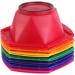 Rainbow Hair Coloring Dye Mixing Kit - Set of 7 Bowls and Brushes - Buy Online on GoSupps.com