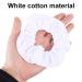 Queenroma 15-Piece White Hair Tie Scrunch Set | Soft Elastic Hair Bands for Curly Hair - Durable Cotton Hair Rings & Bangs Holders - Buy Online on GoSupps.com