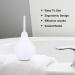 Skhaovs 240 ml Silicone Enema Kit for Men & Women - Reusable Intestinal Cleaner with 2 Smooth Nozzles | Anal Shower & Intestinal Irrigator - Buy Online on GoSupps.com