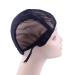 YANTAISIYU Double Lace Wig Cap - Adjustable Swiss Lace Hairnet for Wig Making (Black L 56cm - Buy Online on GoSupps.com