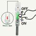 6PCS S Lighted Nock for Arrows - .244/6.2mm Inside Diameter LED Nocks for Archery Hunting (Green) - Pack of 6 - Buy Online on GoSupps.com