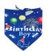 Dog Birthday Bandana Hat Set | Party Supplies for Small & Medium Dogs | Cute Blue Scarf for Puppy Celebrations - Buy Online on GoSupps.com