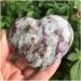 Natural Crystal Rough Natural Rubellite Crystal Heart-Shaped Tourmaline Gemstone Crystal Home Decoration Stones - Buy Online on GoSupps.com