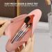 TUCANA Premium Travel Makeup Brush Holder with Magnetic Closure - Organize & Secure Your Brushes On-The-Go (Pink) - Buy Online on GoSupps.com