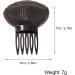 Hair Bump Clip Front Hair Base Clip Invisible flluffy Hair Pad Sponge Clip with Good Self-Gripping Lightweight Sponge Hair Clip Comb Bump up Volume Hair Base Puff Hair Head Cushion for Women Girl Coffee - Buy Online on GoSupps.com