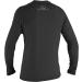 O'NEILL Basic Skins L/S Rash Tee Black 2XL - Ideal for 6'0-6'2 and 210-230 lbs - Buy Online on GoSupps.com