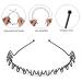 Mujinshow 6PCS Metal Wave Hair Bands - Non-slip Universal Headband for Men and Women - Buy Online on GoSupps.com