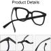 Shop Oversized Photochromic Reading Glasses - Square HD Design Glare-Free Color Change - C3 +1.00 for Men & Women - Buy Online on GoSupps.com