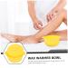 Portable Mini Wax Melting Device - Silicone Wax Warmer Replacement Pot - Yellow Silicone Wax Bowl for Easy Heating - Buy Online on GoSupps.com