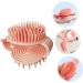Fomiyes 4-Piece Soft Scalp Massage Shampoo Brush Set - Pink Hair Care & Bathing Tool for Ultimate Relaxation - Buy Online on GoSupps.com