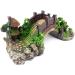 HPiano Aquarium Decoration Cave: Eco-Friendly Polyresin Bridge & Tree Trunk Ornament for Shrimp & Small Fish - Buy Online on GoSupps.com