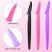 60-Piece Eyebrow Razor Set for Women - Shaper Trimmer with Precision Cover - Dermaplaning Tool for Face Hair - Skincare Party Favors in Multiple Colors - Buy Online on GoSupps.com