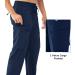 NORTHYARD Men's Lightweight Athletic Joggers - Quick Dry Running Pants with Zip Pockets, Navy Blue - Buy Online on GoSupps.com