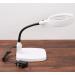 Magnifying Glass Desktop Magnifying Glass Adjustable Lighting 6 LED with Charger 10X Good Times - Buy Online on GoSupps.com