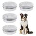 JTMKYO 4 Dog Scent Tins Puppy Scent Training Box Aluminum Scent Tins Scent Training Tools Agility Training Equipment For Puppy Scent Training.