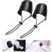 NOLITOY Heel Protector 2 Pairs Shoe Bottom Guards for Women & Men | Rubber Pads for High Heels & Boots Durable & Unique Leather Heel Guards - Buy Online on GoSupps.com