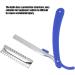 Foldable Eyebrow Holder - Stainless Steel Manual Razor Tool for Precision Beard & Facial Grooming | Barber & Hairdresser Essential - Buy Online on GoSupps.com
