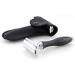 Classic safety razor double edge barber razor with free leather shaving case