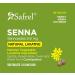 Safrel Senna 8.6mg Tablets (500 ct) - Natural Vegetable Laxative for Constipation & Bloating Relief | Generic Senokot Value Pack - Buy Online on GoSupps.com