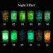 1 Box Fashion DIY Manicure Glow in the Dark Neon Sequins Hexagon Sequins Nail Art Glitter Luminous Nail Powder(12) - Buy Online on GoSupps.com