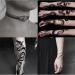 Black Snake Temporary Tattoos | Waterproof Body Art Stickers | 4 Sheets | Men Women Arm Neck Flash Decals - Buy Online on GoSupps.com