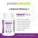 Prairie Naturals Neuro Force with PQQ Bacopa and Alpha GPC Softgel - 60 Count Unflavored 60 count (Pack of 1) - Buy Online on GoSupps.com