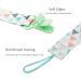 FenFang Baby Dummy Clips 5 PCS - Pink Pacifier Holder Straps for Boys and Girls | Teething Soother Chain Clips - Unisex Neutral Design - Buy Online on GoSupps.com