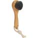 Buy Manual Facial Cleansing Brush - Wooden Face Scrubber with Long Handle for Ultrasoft Deep Cleansing at Home | International Shipping - Buy Online on GoSupps.com