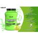 Evolite Nutrition Creatine Monohydrate 1000g - Green Apple Flavored Pre Workout Booster Powder with Taurine - Enhance Performance & Recovery - Buy Online on GoSupps.com