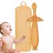 Toddler training toothbrush soft silicone toothbrush for children-2-in-1 toothbrush and pub