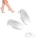 Heel wedge 1 pair of heel spur Gel heel wedge Achilleshne 2cm Height Increase Insoles gel-dersoning pillows for shoes transparent silicone-hinge pillow for plantar fasciitis