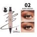Go Ho Brown Wingliner Stamp - Long Lasting Liquid Eyeliner for Cat Eyes | Super Slim Felt Tip for Precise Application | Tattoo Tool for Perfect Winged Look - 1 PC - Buy Online on GoSupps.com