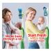 Colgate 360 Surround Manual Toothbrushes - 6 Count (Pack of 1) | With Tongue and Cheek Cleaner - Buy Online on GoSupps.com
