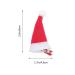 Lurrose 10pcs Mini Christmas Santa Hat Hair Clips - Perfect for Kids & Adults | Festive Hairpins for Holiday Style - Buy Online on GoSupps.com