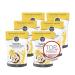 6 x borchers Vanillin Birch Sugar | Sugar-free alternative to vanilla sugar | Fewer calories | 65 g
