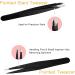 Jiasoval 4-Piece Eyebrow Tweezers Set - Precision Plucking & Face Hair Removal | Stainless Steel Beauty Tool for Women - Buy Online on GoSupps.com