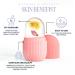 Ice Roller for Face Silicone Ice Globes Facial Roller for All Skin Types Contour & Sculpt Massage Tool for Puffy Eyes & Natural Glow (Pink - Buy Online on GoSupps.com