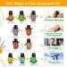 Home Diffuser Oil Set - 18x10mL Tea Tree, Lavender, Eucalyptus, and More Essential Oils - Buy Online on GoSupps.com