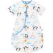 Chilsuessy Penguin Baby Sleeping Bag 3.5 Tog 100% Cotton - 6-18 Months - Buy Online on GoSupps.com