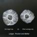 100 Pack Disposable Shower Caps - Waterproof Hair Processing Caps for Women, Men, Girls - Multi-Use Clear Transparent Caps by MrSunix - Buy Online on GoSupps.com