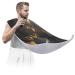 Marble Beard Bib Apron Beard Hair Catcher for Men Shaving Fathers Day Anniversary Christmas Gifts for Dad Husband Beard Bib with 2 Suction Cups