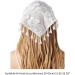 Limtula Sweet Girls Lace Bandana Sunproof Hairband Tie Back Camping Headwrap Lovely Girls Traveling Hair Kerchief Flower lace - Buy Online on GoSupps.com