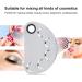 Stainless Steel Makeup Mixing Palette & Spatula - DIY Lipstick Color Blending for Makeup Artists | International Shipping - Buy Online on GoSupps.com