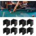  Yuecoom 20pcs Pool Stick Clips Pool Cue Rack Lightweight Black Billiard Cue Locating Clip Holder for Home Club Billiard Cue Clip Holders Fishing Rod Clips - Buy Online on GoSupps.com